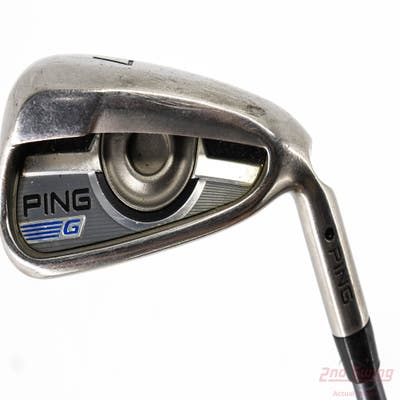 Ping 2016 G Single Iron 7 Iron Ping CFS Graphite Graphite Senior Right Handed Black Dot 37.25in