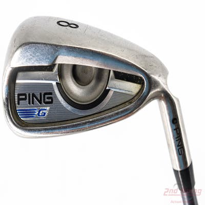 Ping 2016 G Single Iron 8 Iron Ping CFS Graphite Graphite Senior Right Handed Black Dot 37.0in