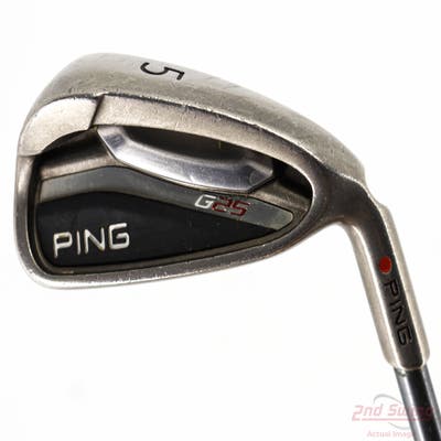Ping G25 Single Iron 5 Iron Grafalloy ProCustom Graphite Regular Right Handed Red dot 38.5in
