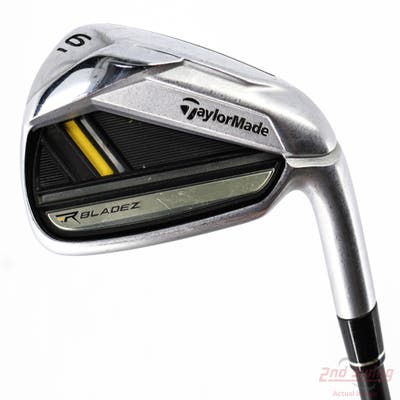 TaylorMade Rocketbladez Single Iron 6 Iron TM Matrix RocketFuel 65 Graphite Senior Right Handed 37.75in