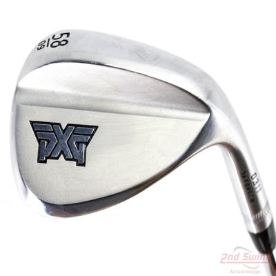 PXG 0311 3X Forged Chrome Wedge Lob LW 58° 9 Deg Bounce True Temper Dynamic Gold S400 Steel Stiff Right Handed 34.75in