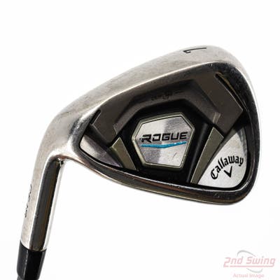 Callaway Rogue Single Iron 7 Iron Aldila Synergy Blue 60 Graphite Regular Left Handed 37.0in