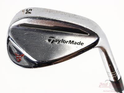 TaylorMade Milled Grind 2 Chrome Wedge Sand SW 54° 11 Deg Bounce Titleist Vokey BV Steel Wedge Flex Right Handed 35.5in