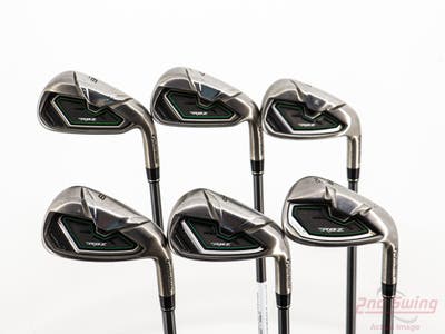 TaylorMade RocketBallz Iron Set 6-PW AW TM RBZ 65 Graphite Senior Right Handed -1"