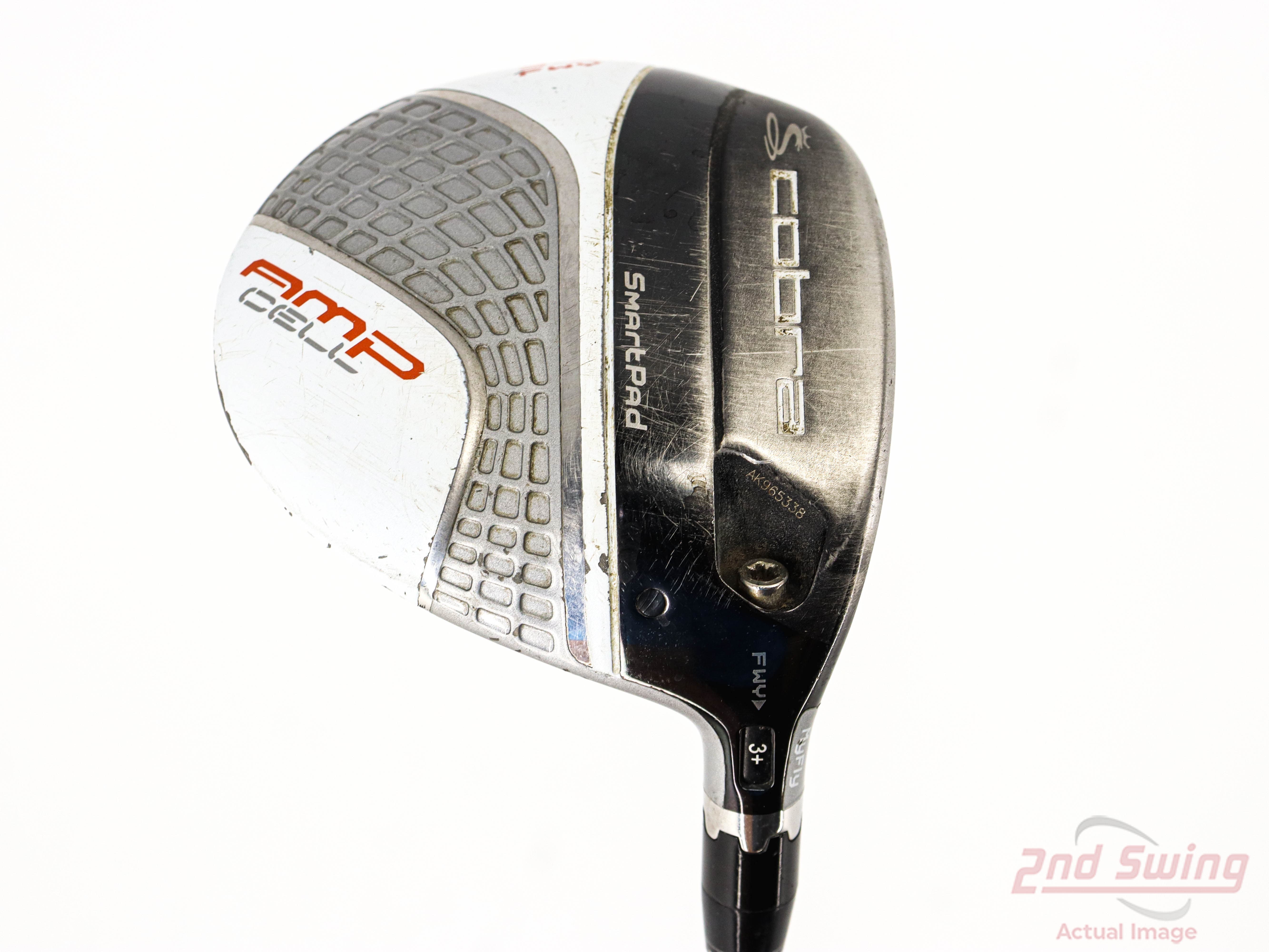 クラブ Cobra AMP Cell 3-4W Fujikura FUEL 60(S) Cobra AMP Cell Silver 3-4 Fairway Wood Fujikura Fuel 57g Regular