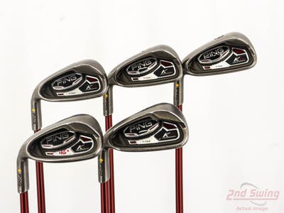 Ping K15 Iron Set 6-PW Ping TFC 149I Graphite Regular Left Handed Yellow Dot +1/4"