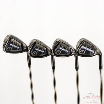 Callaway Big Bertha OS Iron Set 8-PW AW UST Mamiya Recoil ES 450 Graphite Ladies Right Handed -1 1/4"