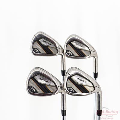 Callaway Mavrik Iron Set 7-PW FST KBS Tour-V 110 Steel Stiff Right Handed +1/2"