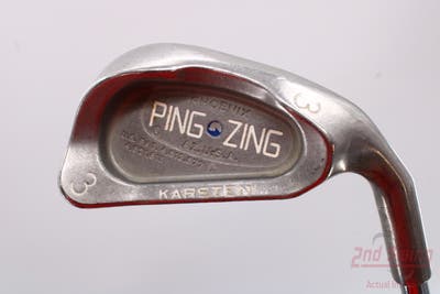 Ping Zing Single Iron 3 Iron Ping KT-M Steel Stiff Right Handed Blue Dot 39.0in