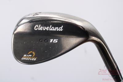 Cleveland CG15 Black Pearl Wedge Sand SW 56° 14 Deg Bounce Cleveland Traction Wedge Steel Wedge Flex Right Handed 35.75in