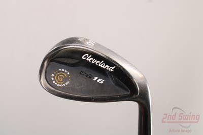 Cleveland CG16 Black Pearl Wedge Lob LW 60° 12 Deg Bounce Cleveland Traction Wedge Steel Wedge Flex Right Handed 35.5in