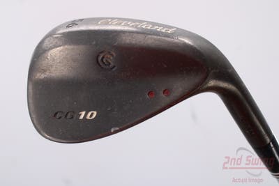 Cleveland CG10 Black Pearl Wedge Sand SW 56° 2 Dot Mid Bounce Stock Steel Shaft Steel Wedge Flex Right Handed 35.5in
