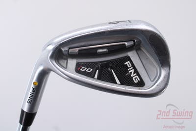 Ping I20 Single Iron 9 Iron Ping CFS Steel Stiff Left Handed Yellow Dot 37.0in