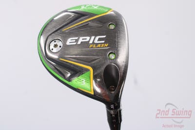 Callaway EPIC Flash Fairway Wood 3 Wood 3W 15° Project X Even Flow Green 65 Graphite Regular Right Handed 43.25in