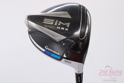 TaylorMade SIM MAX Driver 12° Cool Clubs Custom Graphite Regular Right Handed 45.25in