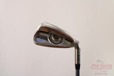 Ping 2016 G Single Iron 7 Iron Ping CFS Graphite Graphite Senior Right Handed Green Dot 37.5in