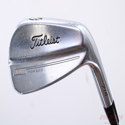 Titleist 714 MB Single Iron 9 Iron True Temper Dynamic Gold S400 Steel Stiff Right Handed 36.0in