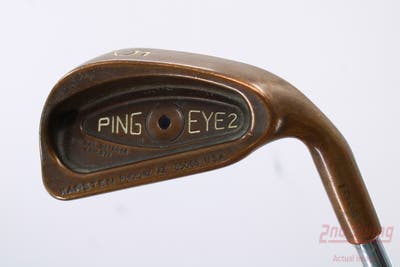 Ping Eye 2 Beryllium Copper Single Iron 5 Iron Stock Steel Shaft Steel Stiff Right Handed Black Dot 38.0in