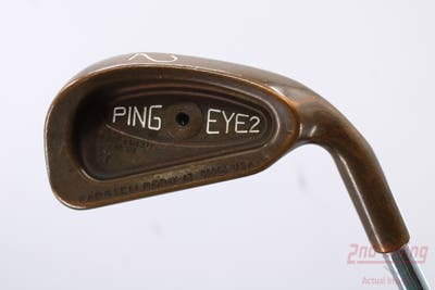 Ping Eye 2 + Beryllium Copper Single Iron 2 Iron Ping ZZ Lite Steel Stiff Right Handed Black Dot 39.5in