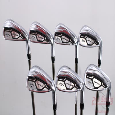 Callaway Apex CF16 Iron Set 5-PW AW UST Mamiya Recoil 760 ES Graphite Regular Right Handed 38.25in