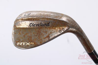 Cleveland RTX 4 Tour Raw Wedge Sand SW 54° 10 Deg Bounce Dynamic Gold Tour Issue S400 Steel Stiff Right Handed 35.5in