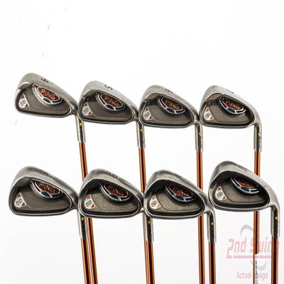 Ping G10 Iron Set 4-GW Ping TFC 129I Graphite Senior Right Handed Yellow Dot 38.5in