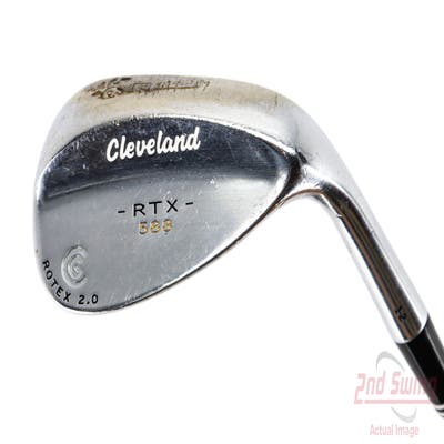 Cleveland 588 RTX 2.0 Tour Satin Wedge Sand SW 56° 12 Deg Bounce Stock Steel Shaft Steel Wedge Flex Right Handed 35.75in