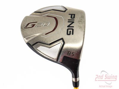 Ping G20 Driver 8.5° UST Mamiya 65 Gold Wood Graphite Stiff Right Handed 46.0in