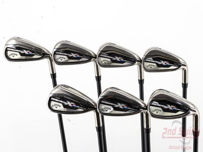 Callaway XR Iron Set 4-PW Project X 4.5 Graphite Graphite Senior Right Handed 39.0in
