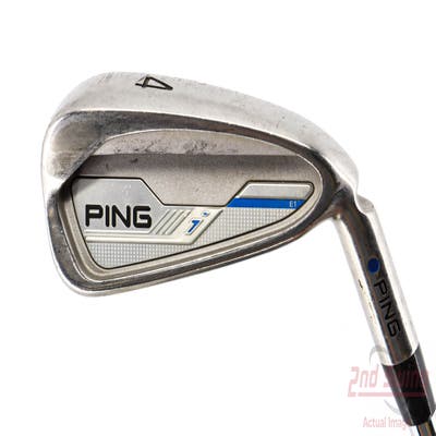 Ping 2015 i Single Iron 4 Iron Project X Rifle 6.0 Steel Stiff Right Handed Blue Dot 39.0in