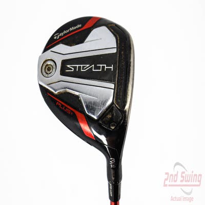 TaylorMade Stealth Plus Fairway Wood 3 Wood 3W 15° Fujikura Ventus Red VC 6 Graphite Tour X-Stiff Right Handed 43.5in