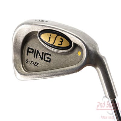Ping i3 Oversize Single Iron 4 Iron Stock Steel Shaft Steel Stiff Right Handed Yellow Dot 39.0in