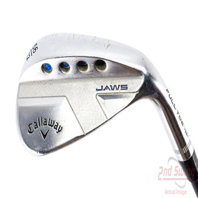 Callaway Jaws Full Toe Raw Face Chrome Wedge Sand SW 56° 12 Deg Bounce Project X Catalyst 80 Graphite Stiff Right Handed 35.0in
