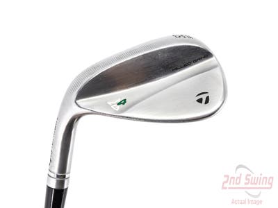 TaylorMade Milled Grind 4 Chrome Wedge Gap GW 52° 9 Deg Bounce Project X Rifle 5.5 Steel Regular Left Handed 35.5in