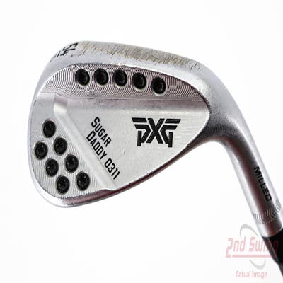 PXG 0311 Sugar Daddy Milled Chrome Wedge Sand SW 54° 10 Deg Bounce FST KBS MAX Graphite 55 Graphite Senior Right Handed 35.25in
