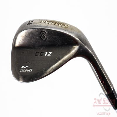 Cleveland CG12 Black Pearl Wedge Sand SW 56° 12 Deg Bounce Nippon NS Pro 750GH Steel Regular Right Handed 35.25in