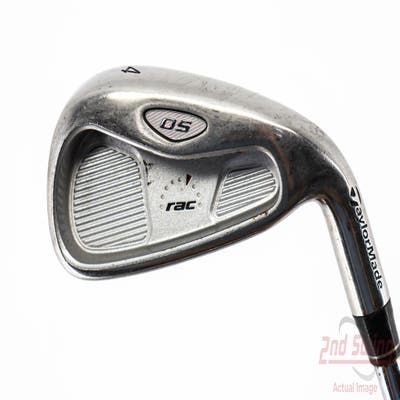 TaylorMade Rac OS 2005 Single Iron 4 Iron TM T-Step 90 Steel Regular Right Handed 39.0in