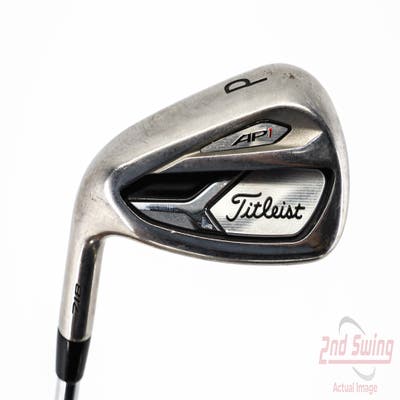 Titleist 718 AP1 Single Iron Pitching Wedge PW True Temper AMT Red R300 Steel Regular Left Handed 35.5in