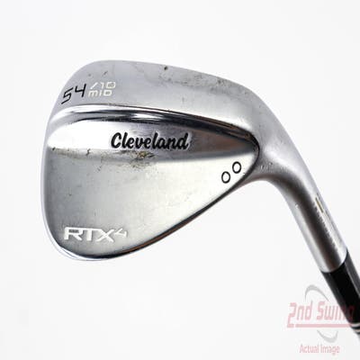 Cleveland RTX 4 Tour Satin Wedge Sand SW 54° 10 Deg Bounce Dynamic Gold Tour Issue S400 Steel Stiff Right Handed 35.75in