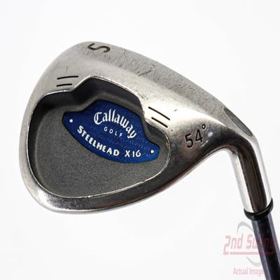 Callaway X-16 Wedge Sand SW 54° Callaway Stock Graphite Graphite Regular Right Handed 35.5in