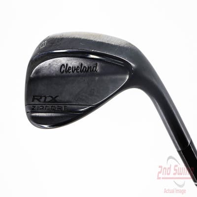 Cleveland RTX ZipCore Black Satin Wedge Lob LW 58° 10 Deg Bounce Dynamic Gold Spinner TI Steel Wedge Flex Right Handed 35.25in