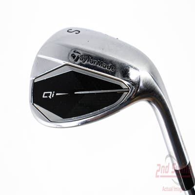 TaylorMade Qi Wedge Sand SW FST KBS MAX 85 MT Steel Regular Right Handed 35.25in