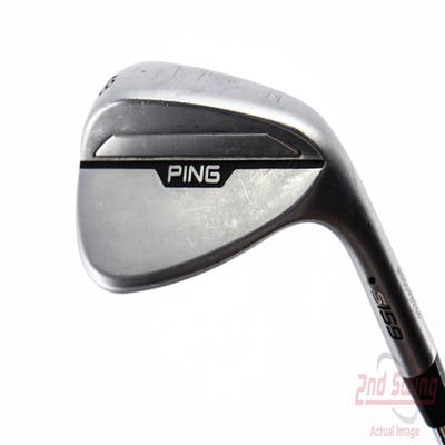 Ping s159 Chrome Wedge Pitching Wedge PW 48° 12 Deg Bounce S Grind True Temper Dynamic Gold 120 Steel X-Stiff Right Handed Black Dot 35.75in