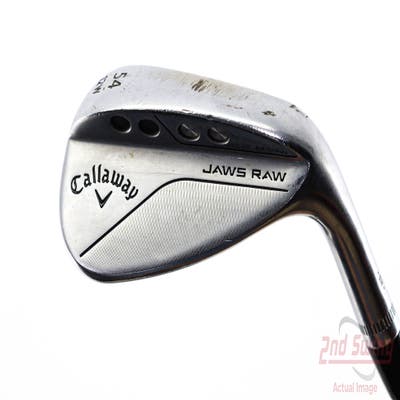 Callaway Jaws Raw Chrome Wedge Sand SW 54° 12 Deg Bounce W Grind Project X Rifle 6.5 Steel X-Stiff Right Handed 35.5in