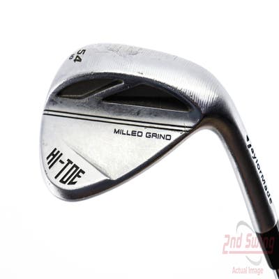 TaylorMade Milled Grind HI-TOE 3 Chrome Wedge Sand SW 54° 10 Deg Bounce Project X Rifle 6.5 Steel X-Stiff Right Handed 35.0in