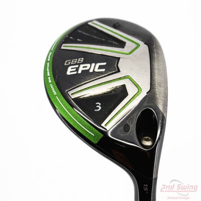 Callaway GBB Epic Fairway Wood 3 Wood 3W 15° Aldila Rogue MAX Mid 75 Graphite Stiff Right Handed 43.0in