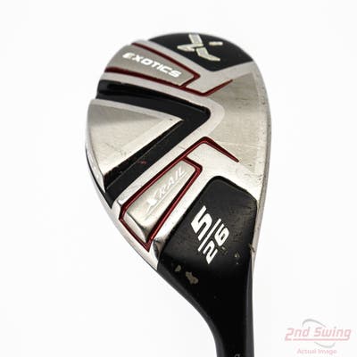 Tour Edge Exotics XRail Hybrid 5 Hybrid 26° Stock Graphite Shaft Graphite Senior Right Handed 39.25in