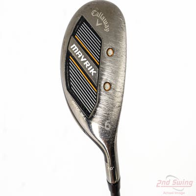 Callaway Mavrik Max Womens Lite Hybrid 6 Hybrid 30° UST Mamiya Helium Black 4 Graphite Ladies Right Handed 38.0in