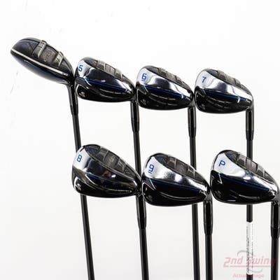 Cobra 2021 T-Rail Combo Iron Set 4H 5-PW Cobra Ultralite 50 Graphite Regular Right Handed STD