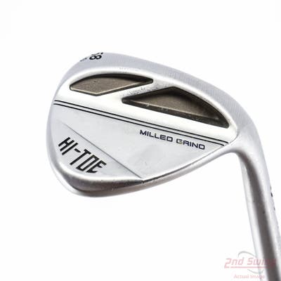 TaylorMade Milled Grind HI-TOE 3 Chrome Wedge Lob LW 58° 10 Deg Bounce FST KBS Hi-Rev 2.0 115 Steel Wedge Flex Right Handed 35.0in